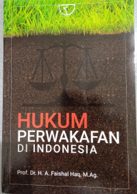 Image of Hukum Perwakafan di Indonesia