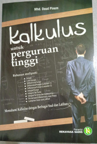 Image of Kalkulus untuk Perguruan Tinggi