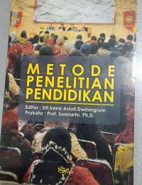 Image of Metode Penelitian Pendidikan