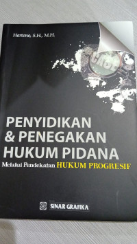 Image of Penyidikan & Penegakan Hukum Pidana