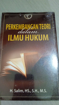 Image of Perkembangan Teori dalam Ilmu Hukum