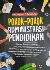 Image of Pokok-Pokok Administrasi Pendidikan