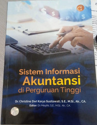 Image of Sistem Informasi Akuntansi di Perguruan Tinggi